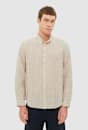 Stripe Lyocell Linen Shirt