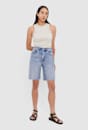 Tyla Denim Longline Short