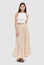 Amy Poplin Stripe Skirt