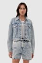 Cropped Denim Jacket