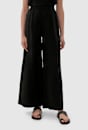 Sabine Linen Wide Leg Pant