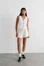 Sabine Linen Vest