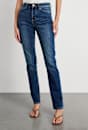 Bianca Slim Straight Jeans