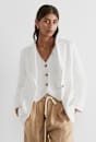 Sabine Linen Blazer