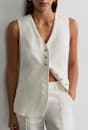 Kayla Linen Vest