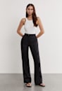 Kayla Linen Pintuck Pant