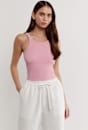 Bronte Ribbed Scoop Tank