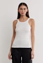 Bronte Ribbed Scoop Tank