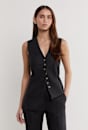 Kayla Linen Vest