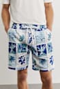 Noah Linen Postcard Short