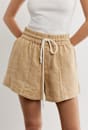 Gigi Linen Pull On Short