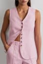 Kayla Linen Vest
