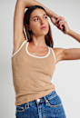 Kate Contrast Scoop Tank