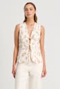 Flora Tie Vest