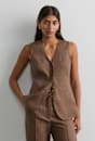 Kayla Linen Vest