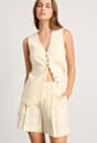 Kayla Linen Vest