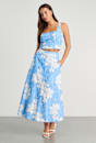 Fiore Linen Maxi Skirt