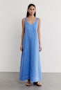 Sara Linen Midi Dress