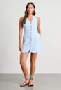 Kayla Linen Vest Dress