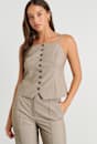 Gia Square Neck Vest