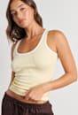 Kate Contrast Scoop Tank