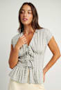 Poppy Gingham Top