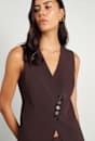 Gia Asymmetric Vest