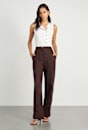 Kayla Linen Pintuck Pant