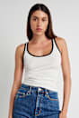 Kate Contrast Scoop Tank