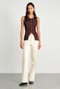 Alora Longline Knit Vest