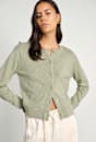 Long Sleeve Wool Cardigan