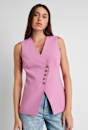 Gia Asymmetric Vest