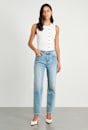 Riley Straight Crop Jean
