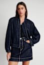 Cora Crop Denim Jacket