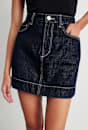 Cora Denim Mini Skirt