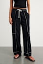 Sabine Linen Relaxed Leg Pant