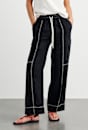 Sabine Linen Relaxed Leg Pant