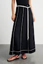 Sabine Linen Maxi Skirt
