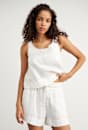 Sabine Linen Scoop Cami