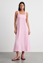 Kiki Elastic Strap Maxi Dress