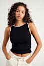 Lydia Contrast Knit Tank