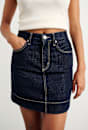 Cora Denim Mini Skirt