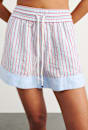 Gigi Stripe Pull On Short