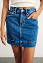 Cora Denim Mini Skirt