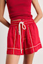 Gigi Linen Pull On Short