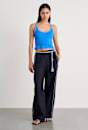 Seahorse Linen Pull On Pant