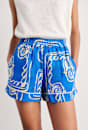 Ceezee Linen Pull On Short