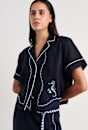 Seahorse Crop Short Sleeve Shirt