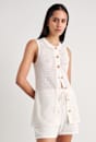 Brita Longline Knit Vest