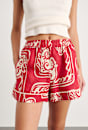 Ceezee Linen Pull On Short